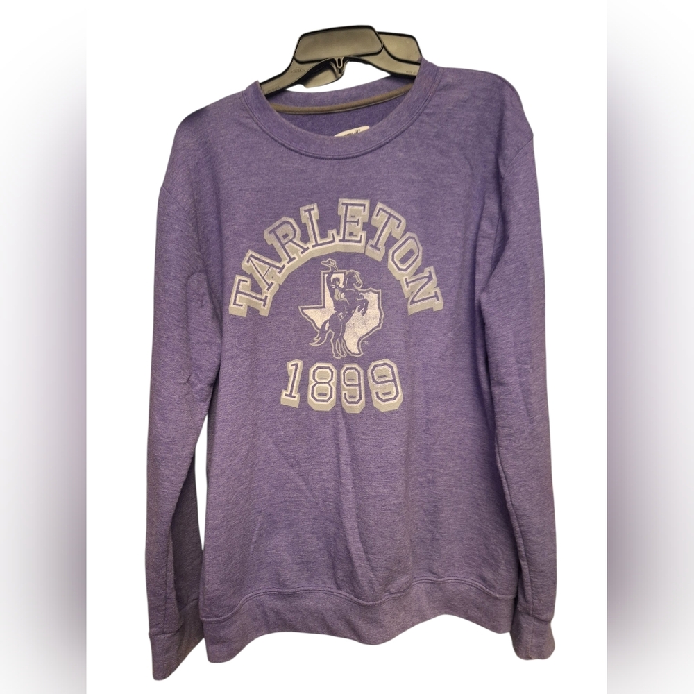 Anvil Women's Lavender Crew Neck Tarleton Sweatshirt